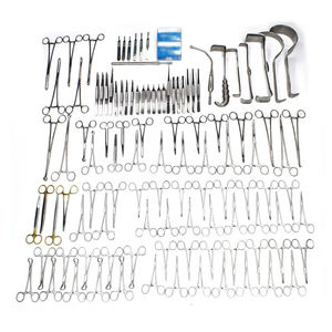 Kit de chirurgie abdominale chirurgicale médicale 108 pièces Instruments de base pour la laparotomie par debonairii - Product Image 1