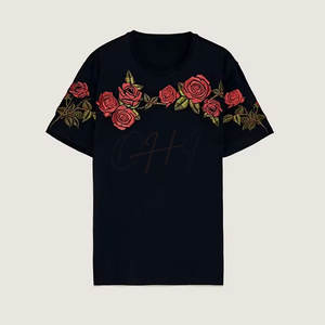 Servicio OEM al por mayor, camiseta bordada para hombre con el mejor diseño, ligera y transpirable, hecha en Pakistán - Product Image 4