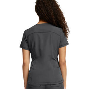 ชุดยูนิฟอร์มพยาบาลแบบสครับสำหรับผู้หญิง ดีไซน์ทันสมัย บริการ OEM ชุดยูนิฟอร์มทางการแพทย์ ชุดสครับโรงพยาบาล แขนสั้น ดีไซน์ล่าสุด - Product Image 3