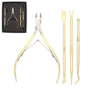 Kit de coupe-cuticules 4-en-1 en acier inoxydable – Outils professionnels de soin des ongles pour les doigts – Durable avec large ouverture de mâchoire – 2026 - Product Image 5