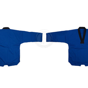 Uniforme de Taekwondo y Judo de Manga Larga de Algodón de Alta Calidad, Transpirable y de Secado Rápido para Hombres Adultos, Venta al Por Mayor OEM - Product Image 3