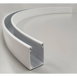 ตัวขึ้นรูปอะลูมิเนียมโค้งสำหรับใช้ในการตกแต่งและโครงสร้าง - Product Image 2