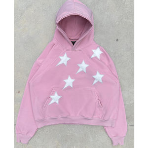 Fabricant de vêtements de rue vierge unisexe poids lourd pour hommes oversize personnalisé délavé à l'acide 100% coton brodé - Product Image 3