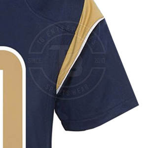 100% sur mesure bon matériel hommes maillot de Football américain Top qualité hommes maillot de Football américain - Product Image 5