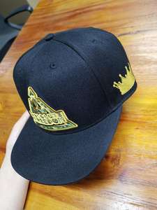 Casquette de baseball unisexe personnalisée brodée en 3D, en denim polyester/coton, avec lettres, design multi-panneaux, utilisable en toutes saisons, haute qualité - Product Image 4