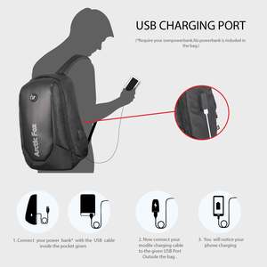Arctic Fox Ranger Anti-theft <b>Laptop</b> <b>Backpack</b> - Product Image 3