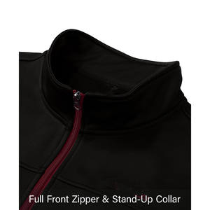 Ensemble de survêtement pour homme avec fermeture éclair et lavage à l'acide, 2 pièces, coupe-vent, logo personnalisé, ensembles de jogging, survêtements unisexes - Product Image 3