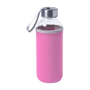 Bouteille d'eau en verre Ganga pour le sport, merchandising personnalisé - Product Image 5
