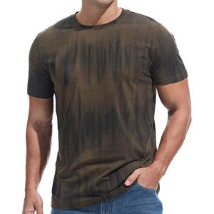 เสื้อยืดลายกราฟิกสำหรับผู้ชายเสื้อยืดไร้รอยต่อสำหรับผู้ชายเสื้อยืดโอเวอร์ไซส์ตามสั่งแนวสตรีท - Product Image 4