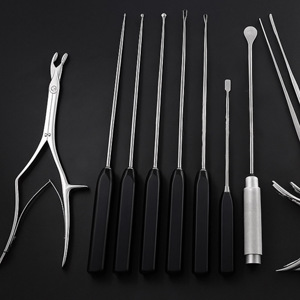 Ensemble d'instruments chirurgicaux uniques pour la colonne vertébrale antérieure, outils de discectomie manuelle pour neurochirurgiens, acier inoxydable de qualité médicale, CE - Product Image 4