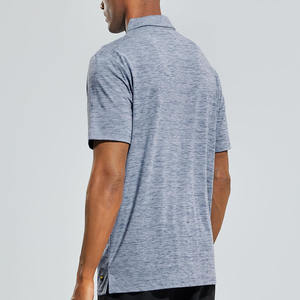 Vente en gros de t-shirts polo en coton doux de haute pureté personnalisés polos pour hommes pour le personnel avec logo - Product Image 5