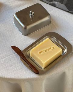 Plato de mantequilla de acero inoxidable de diseño moderno, cocina tradicional de calidad Superior, plato de mantequilla de queso superior Popular - Product Image 5