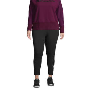Felpa in maglia viola da donna Champion taglie forti 1X per fitness e tempo libero - Product Image 3