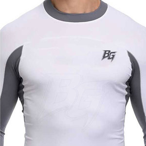 Rashguard de MMA de Diseño Personalizado a Precio Económico, Transpirable, de Primera Calidad, en Spandex/Poliéster, Manga Larga - Product Image 5
