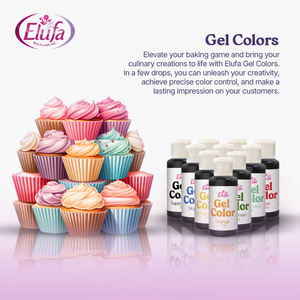Elufa Gel Colors - 21g Jaune doré (également pour aérographe) - Product Image 4
