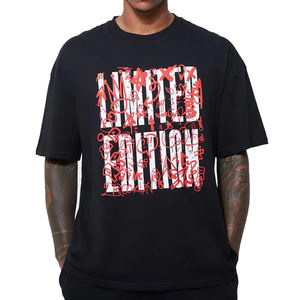 Camisetas Personalizadas al por Mayor para Hombre, Cuello Redondo, Corte Regular, Poliéster/Algodón, con Impresión de Logotipo Frontal, Secado Rápido, Transpirables y Ecológicas - Product Image 1