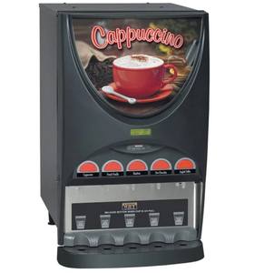 เครื่องจ่ายเครื่องดื่มร้อนคาปูชิโนเอสเพรสโซขายดีอันดับต้นๆ พร้อมถังเก็บ 5 ถัง มีจำหน่ายแล้ว |   บริการจัดส่งทั่วโลก - Product Image 3