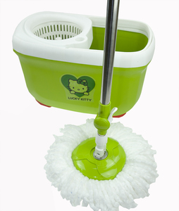 Nettoyeur de sol dur universel, rotation à 360 °, serpillière magique avec seau, nettoyeur de cuisine et de salle de bains, meilleure vente - Product Image 1