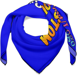 Premium Custom <b>Square</b> Printed <b>Scarf</b> Fabric With Branding Label Service For Corporate Marketing And Events - Product Image 4
