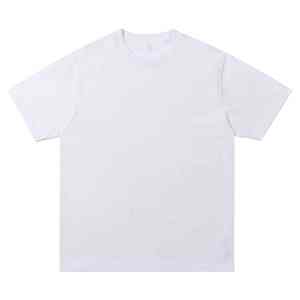 Camiseta Extra Grande Personalizada de 250 Gsm, Impresión de Logotipo Personalizado, Camiseta de Manga Corta 100% Algodón para Hombre - Product Image 2