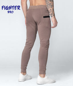 Pantalon pour homme en tissu polaire de coton épais, chaud et doux, adapté aux séances de gym et à la mode décontractée. - Product Image 5