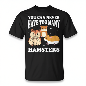 Camiseta con diseño de hámster, animal de compañía, mamífero, sirio - Product Image 2