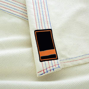 Conjunto de Uniforme de Entrenamiento de Jiu Jitsu BJJ Unisex, 100% Algodón, Transpirable, Duradero, de Secado Rápido, Ligero y Cómodo - Product Image 3