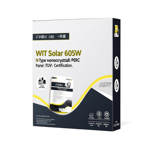Panel Solar Monocristalino PERC Tipo N de 605W de WIT Solar con Certificación TUV - Product Image 2