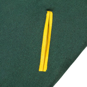 Nouveauté 2026 – Blouson universitaire brodé en laine pour homme avec manches en cuir – Veste de baseball personnalisée - Product Image 5