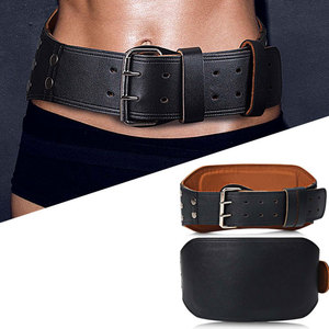 เข็มขัดยกน้ำหนักหนังวัว13มม. สำหรับเล่นฟิตเนสและยิมเข็มขัดยกน้ำหนักออกแบบได้ตามต้องการ - Product Image 4