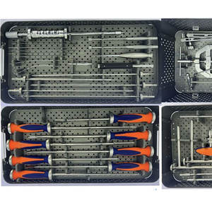 ชุดเครื่องมือผ่าตัดกระดูกสันหลังคุณภาพสูงสำหรับข้อสะโพก ระบบ 6.0 มม. ชุดเครื่องมือระบบสกรูกระดูกสันหลังแบบ Pedicle ผลิตตามสั่ง - Product Image 4