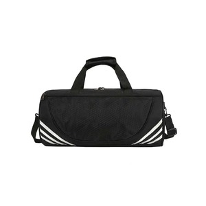 Mochila de poliéster con bolsa de gimnasio pequeña plateada a la moda con cremallera, organizador de forro de algodón para Fitness, correr, viajes, deportes - Product Image 6