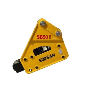 Martillo hidráulico SB 50 Tipo lateral Capacidad de 11-16 toneladas Excavadoras Retroexcavadoras Cargadoras Motor de nueva condición Núcleo de cincel incluido - Product Image 1