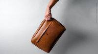 Étui pour ordinateur portable en cuir rustique de haute qualité avec logo personnalisé, bandoulière, portable, durable, souple, pour les voyages d'affaires, pour tablettes