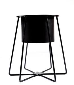 Macetas de Metal para interiores/exteriores con estilo moderno, acero con revestimiento duradero en polvo, diseño geométrico para la decoración del patio del jardín del hogar - Product Image 2