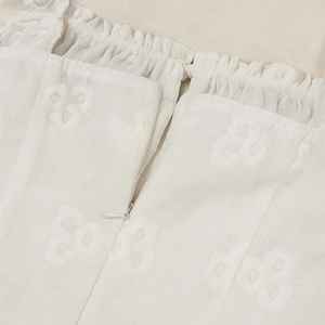 Vestido Maxi con Corsé Bordado Floral, Vestido de Fiesta Blanco Elegante, Vestido de Noche, Ropa Formal para Mujer - Product Image 4