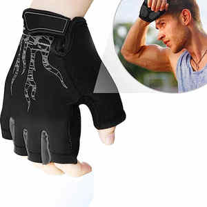 2025 gran oferta medio dedo Fitness Quick Wraps ciclismo carreras guantes precio competitivo transpirable ciclismo deportes guantes - Product Image 6