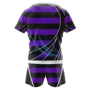 Uniforme de rugby sur mesure de qualité supérieure pour hommes, uniforme pakistanais de rugby imprimé avec logo personnalisé pour vêtements d'équipe - Product Image 2