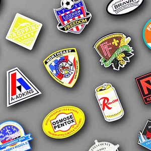 Transferts thermiques Plastisol personnalisés en fer pour l'impression de motifs, avec bordure découpée à chaud pour T-shirts, écussons brodés, badges et patchs logo tissés - Product Image 5