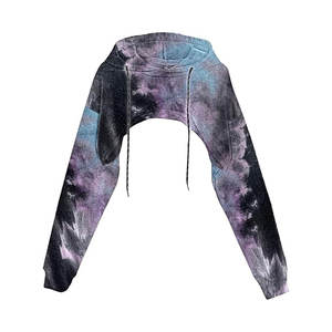 Las Mejores Sudaderas Cortas de Invierno para Mujer, 100% Algodón, Transpirables, Antibolitas, con Logotipo Frontal Personalizable, Ropa Casual - Product Image 1