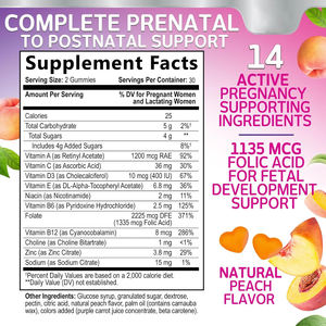 הסיטונאי ויטמינים a c d e b12 ו חומצה פולית ויטמינים אמא לנשים מסייע ביוץ ביוץ איזון הורמונלי מחזורים רגילים - Product Image 3