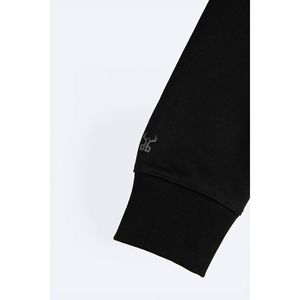 Sudadera con capucha de punto de manga larga de algodón informal para mujer, ropa deportiva de corte Regular, diseño de bolsillo, efecto envejecido/desteñido TR - Product Image 2