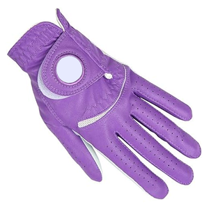 Gants de golf Protection UV Respirant Extérieur En Cuir Véritable Emballage Personnalisé Main Gauche Hommes Unisexe - Product Image 2