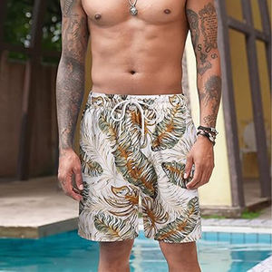 Fabricant OEM Vente en gros Short de plage unisexe Respirant Séchage rapide Évacuation de la transpiration Short hawaïen de qualité supérieure Expédition DDP - Product Image 3