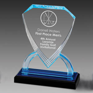 2025ถ้วยรางวัลอะคริลิกใสแบบสั่งทำรางวัลแกะสลักด้วยเลเซอร์สมัยใหม่เพื่อความเป็นเลิศและความสำเร็จ - Product Image 4