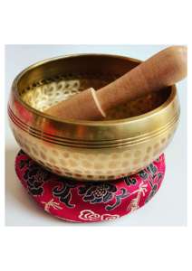 ชามร้องเพลงทิเบตทำมือ งานฝีมือประณีต สำหรับการทำสมาธิ โยคะ บำบัดด้วยเสียง เป็นมิตรกับสิ่งแวดล้อม ผลิตจากสแตนเลส ผิวเรียบ  จากโรงงานโดยตรง - Product Image 3