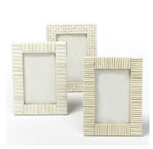 Customizable High Quality Waterproof Bone Wood Picture <b>Frame</b> Handcrafted Design Home Office <b>7X5</b> Inch Tabletop Direct Factory - Product Image 2