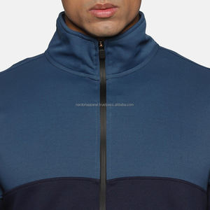 Chubasquero de invierno para hombre Nardon Apparel 2025 con cuello levantado y logotipo frontal cortavientos interior de lana para mayor comodidad - Product Image 5