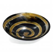 Élégant petit bol à salade en corne naturelle, fabriqué à la main, riche et brillant, marbrure, outil de service pour amoureux de la nature, prix de gros, artisanat HF - Product Image 6