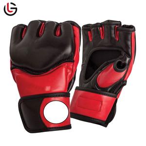 Gants MMA de boxe pour entraînement au combat professionnel en cuir de vachette original au design personnalisé, logo OEM privé, vente en gros - Product Image 6
